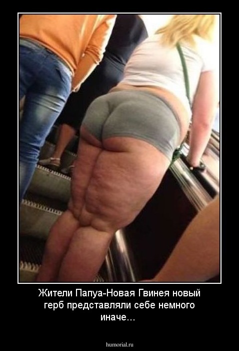 Жители Папуа-Новая Гвинея новый герб представляли себе немного иначе...