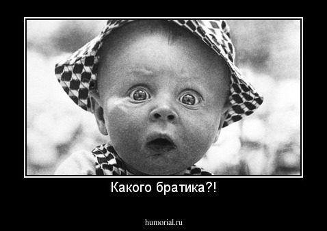 Какого братика?!