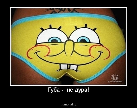Губа -  не дура!