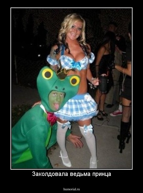 Заколдовала ведьма принца