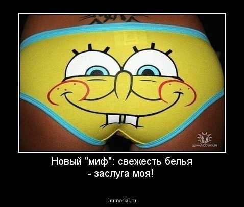 Новый "миф": свежесть белья - заслуга моя!