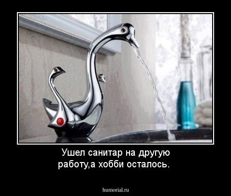 Ушел санитар на другую работу,а хобби осталось.  