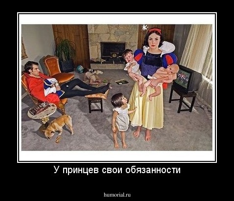 У принцев свои обязанности