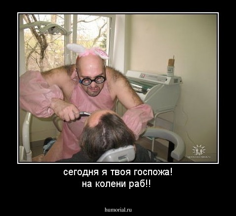 сегодня я твоя госпожа! на колени раб!!