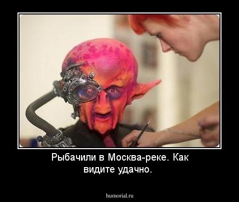 Рыбачили в Москва-реке. Как видите удачно.