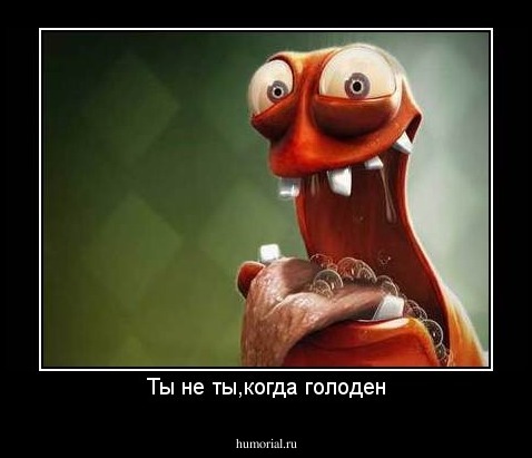 Ты не ты,когда голоден