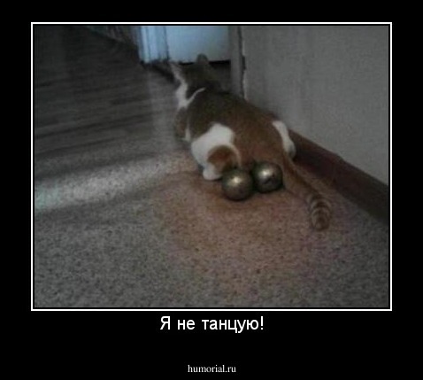 Я не танцую!