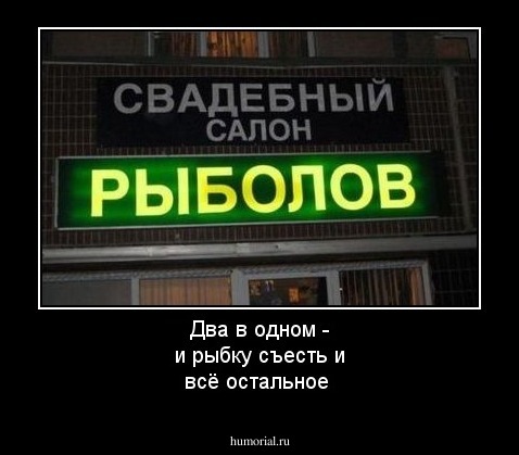 Два в одном - и рыбку съесть и всё остальное