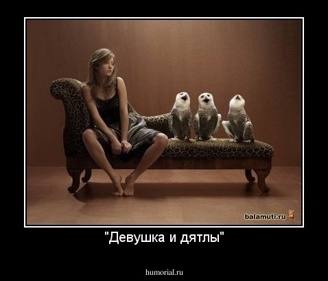 "Девушка и дятлы"