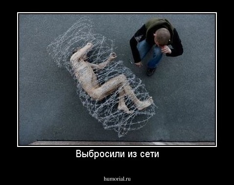 Выбросили из сети