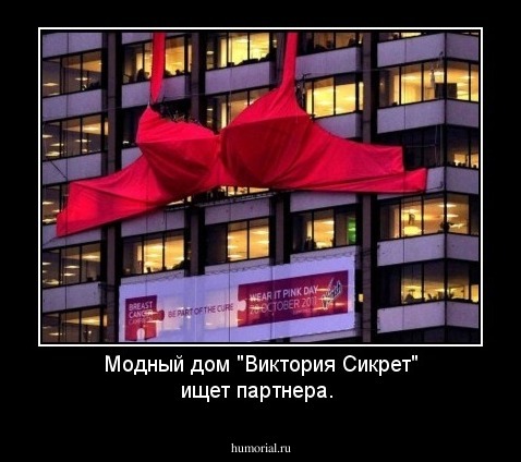 Модный дом "Виктория Сикрет" ищет партнера.