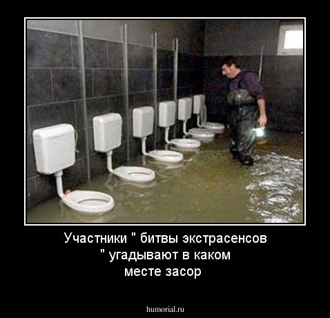 Участники " битвы экстрасенсов " угадывают в каком месте засор