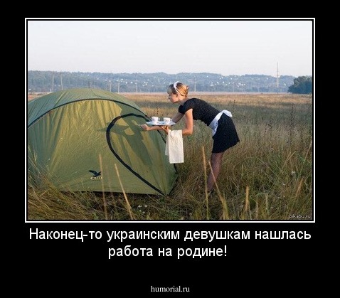 Наконец-то украинским девушкам нашлась работа на родине!