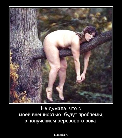 Не думала, что с моей внешностью, будут проблемы, с получением березового сока