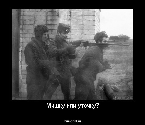 Мишку или уточку?