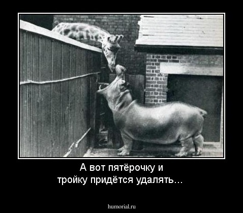 А вот пятёрочку и тройку придётся удалять...
