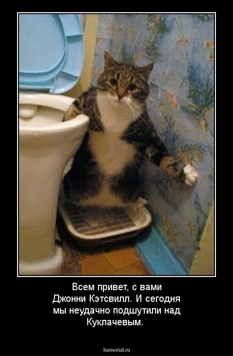 Всем привет, с вами Джонни Кэтсвилл. И сегодня мы неудачно подшутили над Куклачевым.