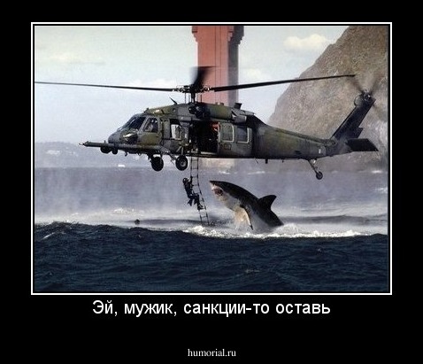 Эй, мужик, санкции-то оставь