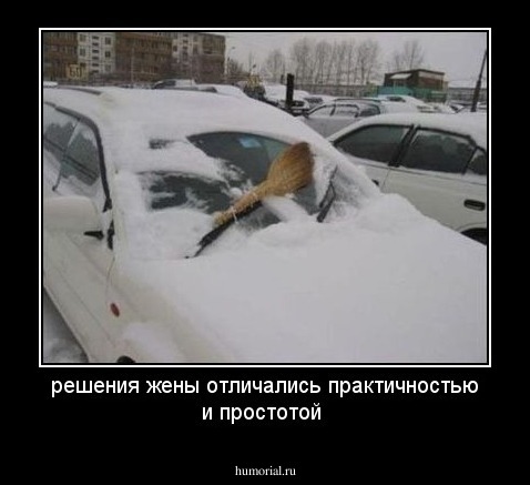 решения жены отличались практичностью и простотой