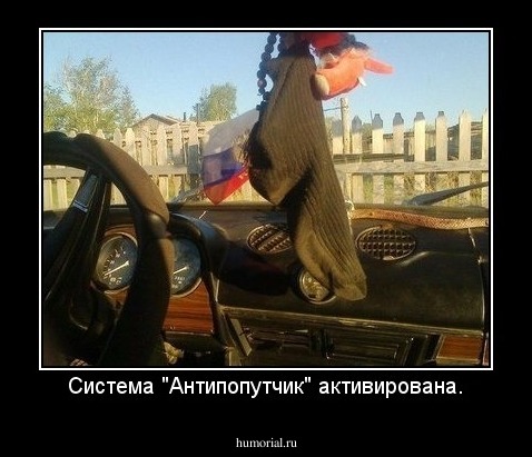 Система "Антипопутчик" активирована.