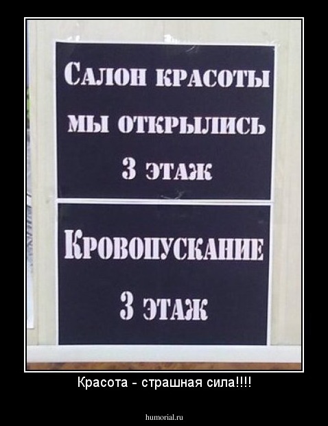 Красота - страшная сила!!!!