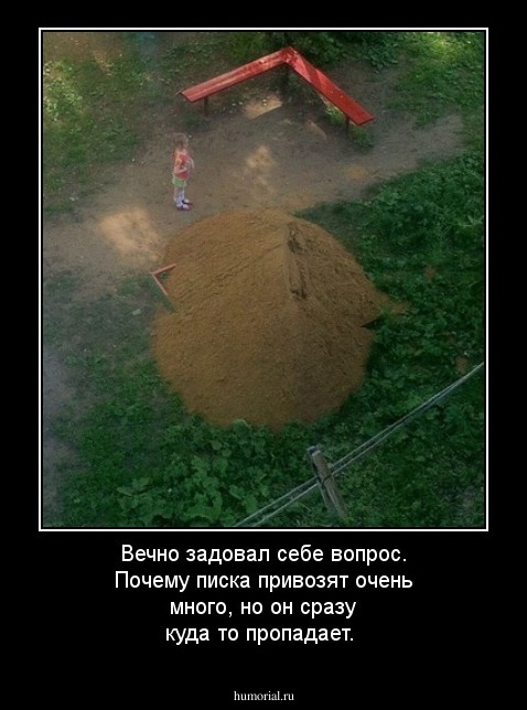 Вечно задовал себе вопрос. Почему писка привозят очень много, но он сразу куда  то пропадает.