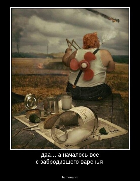 даа... а началось все с забродившего варенья 
