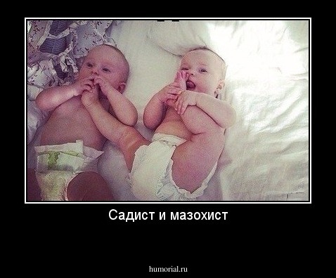 Садист и мазохист
