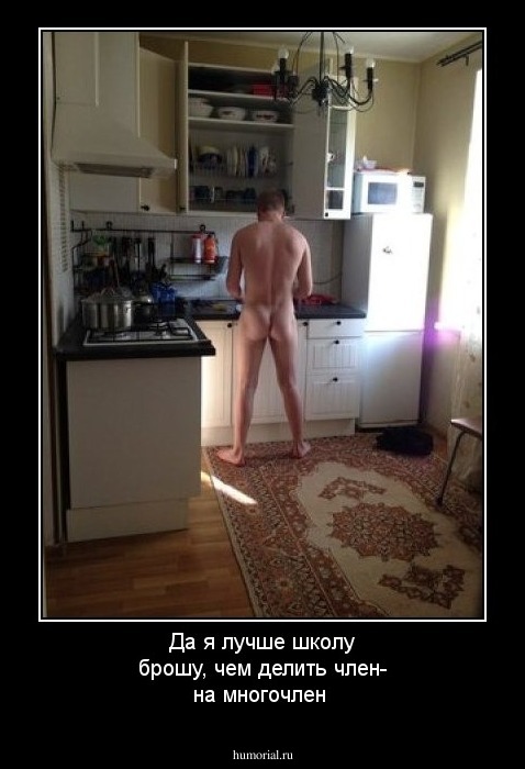 Да я лучше школу брошу, чем делить член- на многочлен