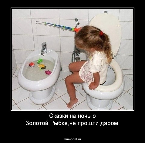 Сказки на ночь о Золотой Рыбке,не прошли даром