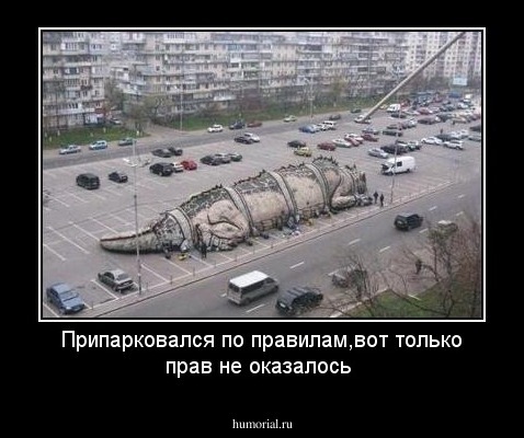 Припарковался по правилам,вот только прав не оказалось