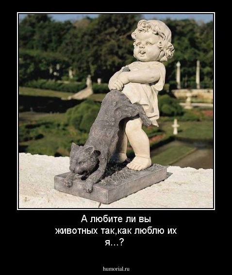 А любите ли вы животных так,как люблю их я...?