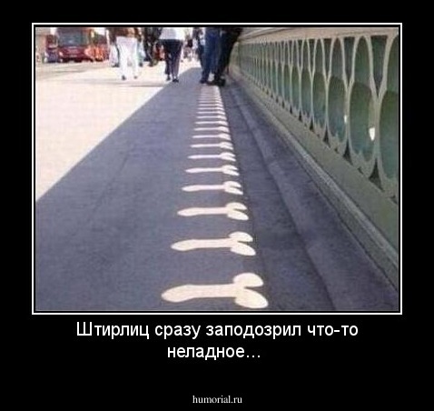 Штирлиц сразу заподозрил что-то неладное...