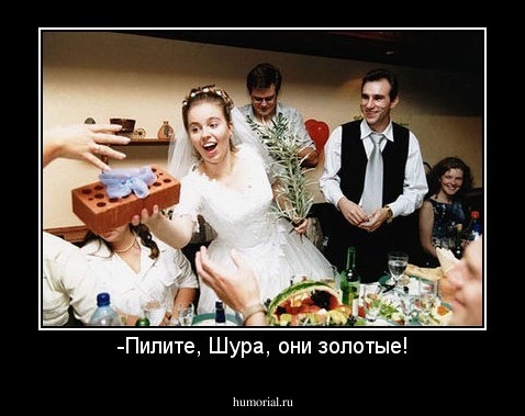 -Пилите, Шура, они золотые!