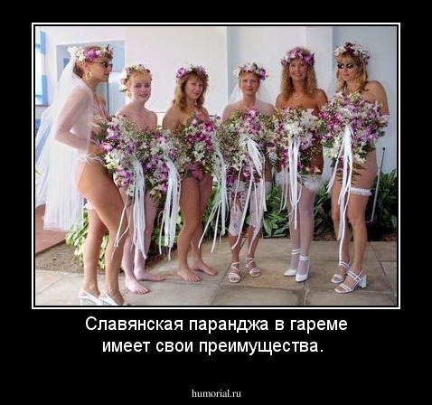 Славянская паранджа в гареме имеет свои преимущества.