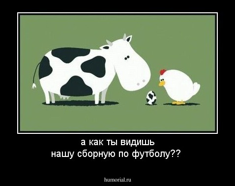 а как ты видишь нашу сборную по футболу??
