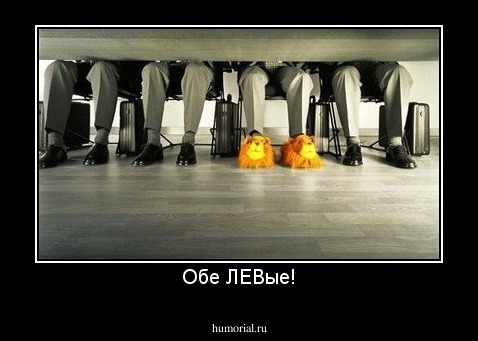 Обе ЛЕВые!
