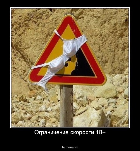 Ограничение скорости 18+