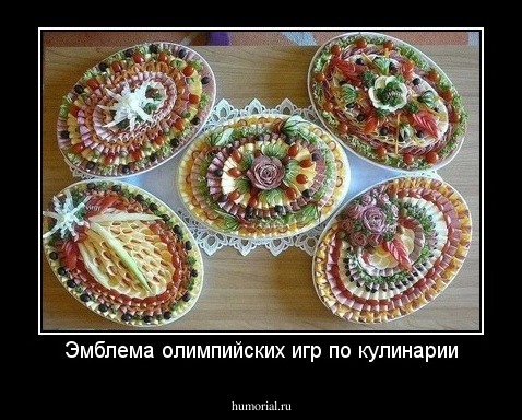 Эмблема олимпийских игр по кулинарии