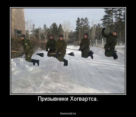 Призывники Хогвартса.