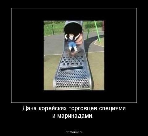 Дача корейских торговцев специями и маринадами.