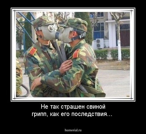Не так страшен свиной грипп, как его последствия...