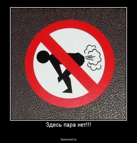 Здесь пара нет!!!