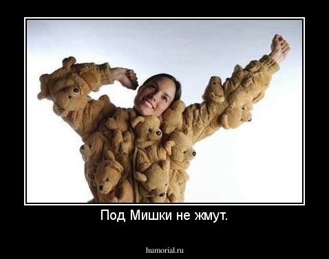 Под Мишки не жмут.