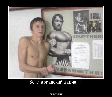 Вегетарианский вариант. 