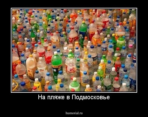 На пляже в Подмосковье
