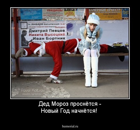 Дед Мороз проснётся - Новый Год начнётся!