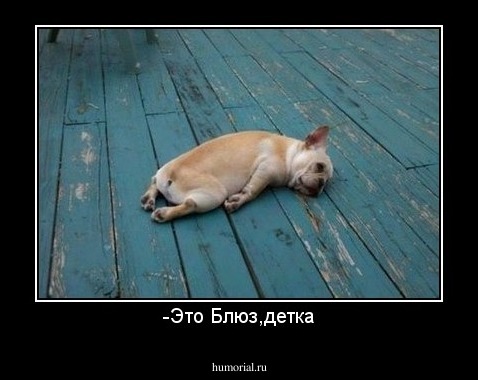 -Это Блюз,детка