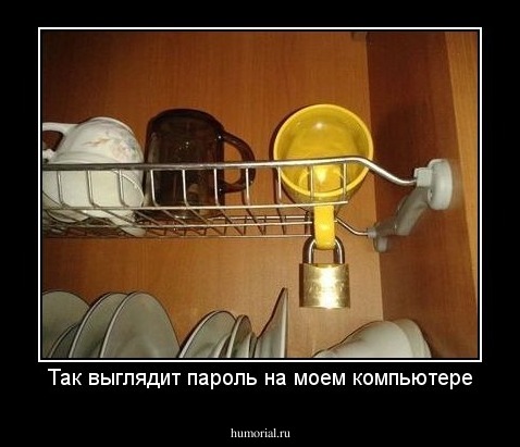 Так выглядит пароль на моем компьютере