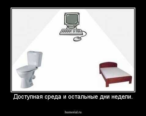 Доступная среда и остальные дни недели.